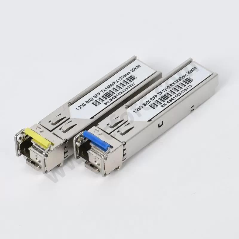 1.25Gbps BIDI SFP Optical Transceiver 20Km