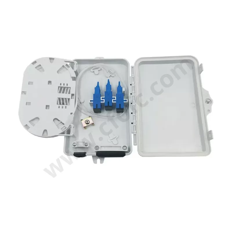 FTTH Indoor 6 port SC/UPC wall outlet