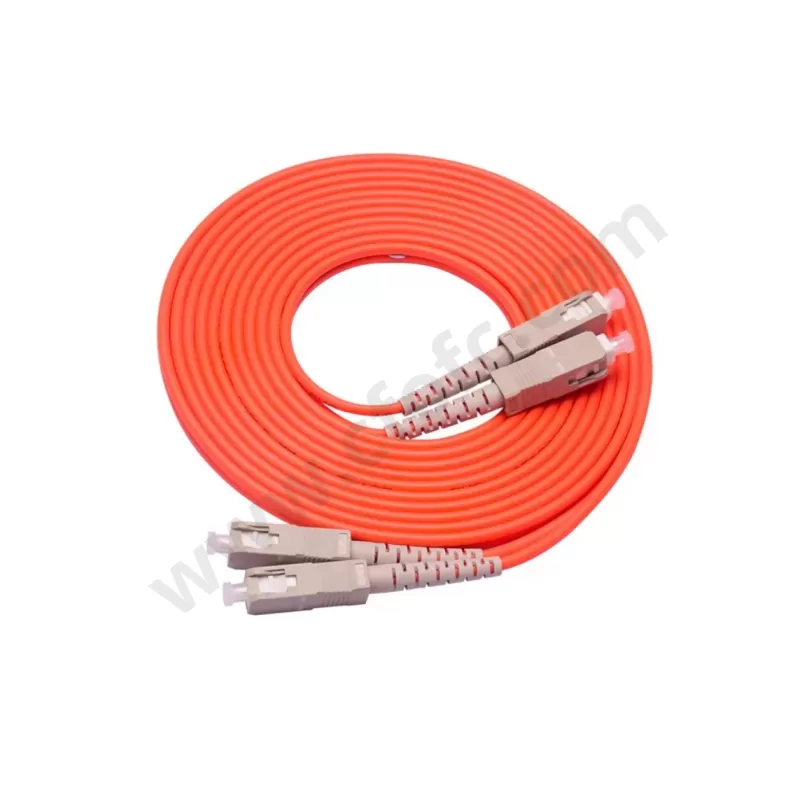 Fiber Optic SC-SC Multimode OM1/OM2 patchcord LSZH orange sheath