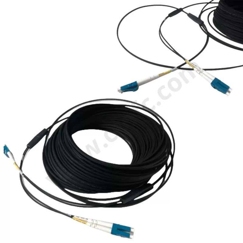 FTTH Drop Cable Patch Cord Duplex LC/UPC-LC/UPC LSZH