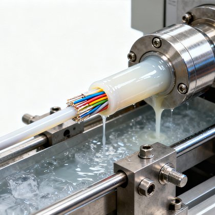 Outer Sheath Extrusion and Sheath Forming