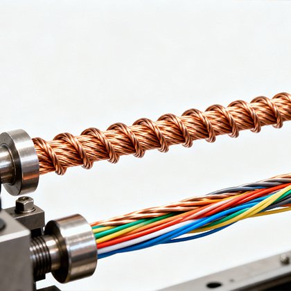 Wire Pair Twisting and Cable Forming